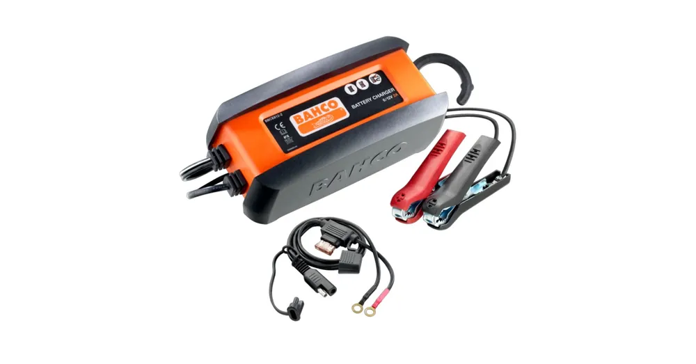 BAHCO BBCE612-2 AKKUMULÁTOR TÖLTŐ 6V/12V 2A AUTOMATA Kedvezmény