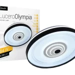 Utolsó esély Lucero Olympia 84 W-os 50 cm átmérőjű fehér LED távirányítós és mobil applikációval vezérelhető mennyezeti lámpa