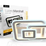 Rendeld meg most Lucero Marshall 140 W-os 50 cm átmérőjű fehér LED távirányítós és mobil applikációval vezérelhető mennyezeti lámpa
