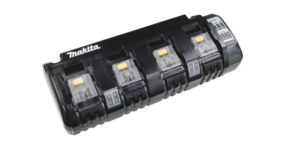 Kedvezmény MAKITA 196426-3 AKKUMULÁTOR TÖLTŐ 14,4V-18V DC18SF NÉGY PORTOS