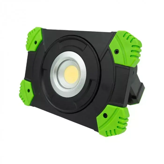 EcoLight LR-A20 20 W-os 5000K újratölthető akkumlátoros LED reflektor Gyors szállítás