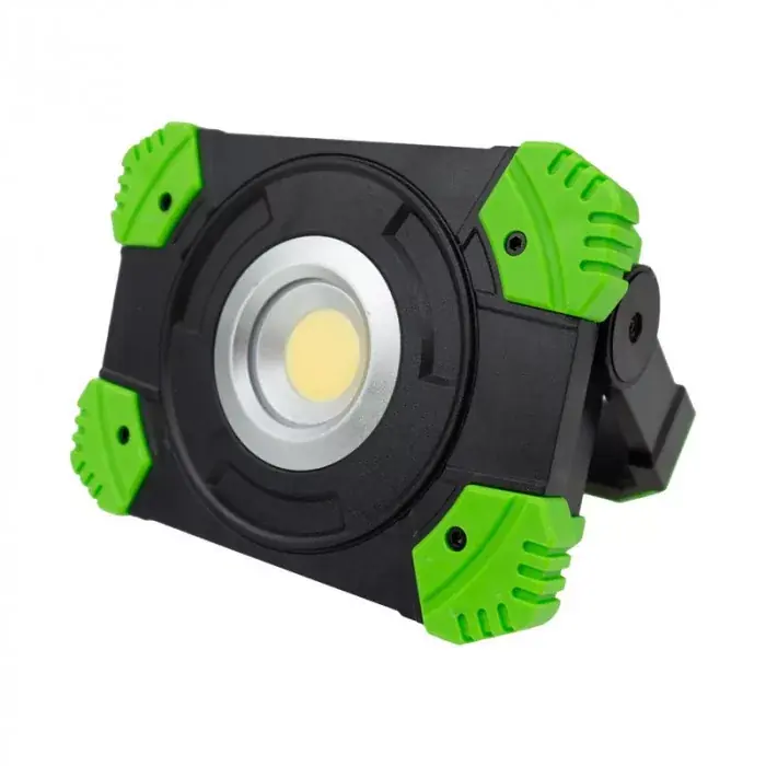 Azonnali szállítás EcoLight LR-A10 10 W-os 5000K újratölthető akkumlátoros LED reflektor