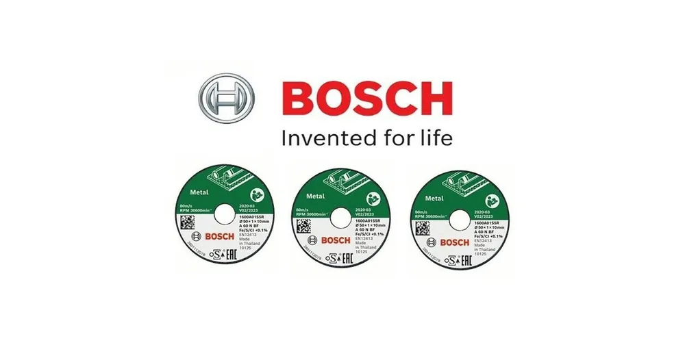 BOSCH 1600A01S5Y VÁGÓTÁRCSA 50*1*10mm 3DB/CS FÉMHEZ Nézd meg most