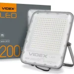 Azonnali szállítás Videx Davis 200 W-os 5000K 24 000lm LED reflektor