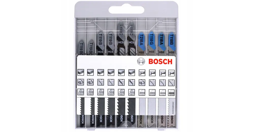 BOSCH 2607010630 DEKOPÍR FŰRÉSZLAP KÉSZLET 10DB-OS Ne maradj le