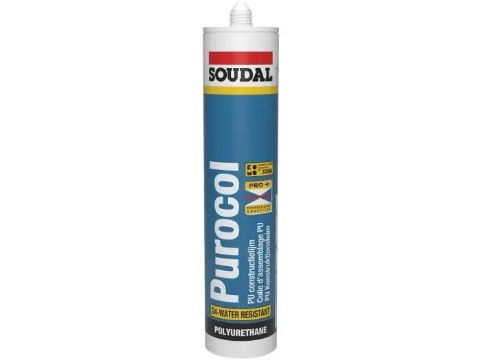 Különleges ajánlat Soudal Purocol ragasztó- Poliuretán építőipari ragasztó