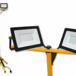 MasterLED Tiga 2x50 W-os hidegfehér LED reflektor dupla állvány Olcsóbb