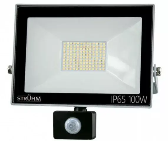 Strühm Kroma 100 W-os mogásérzékelős natúrfehér LED reflektor Biztonságos fizetés