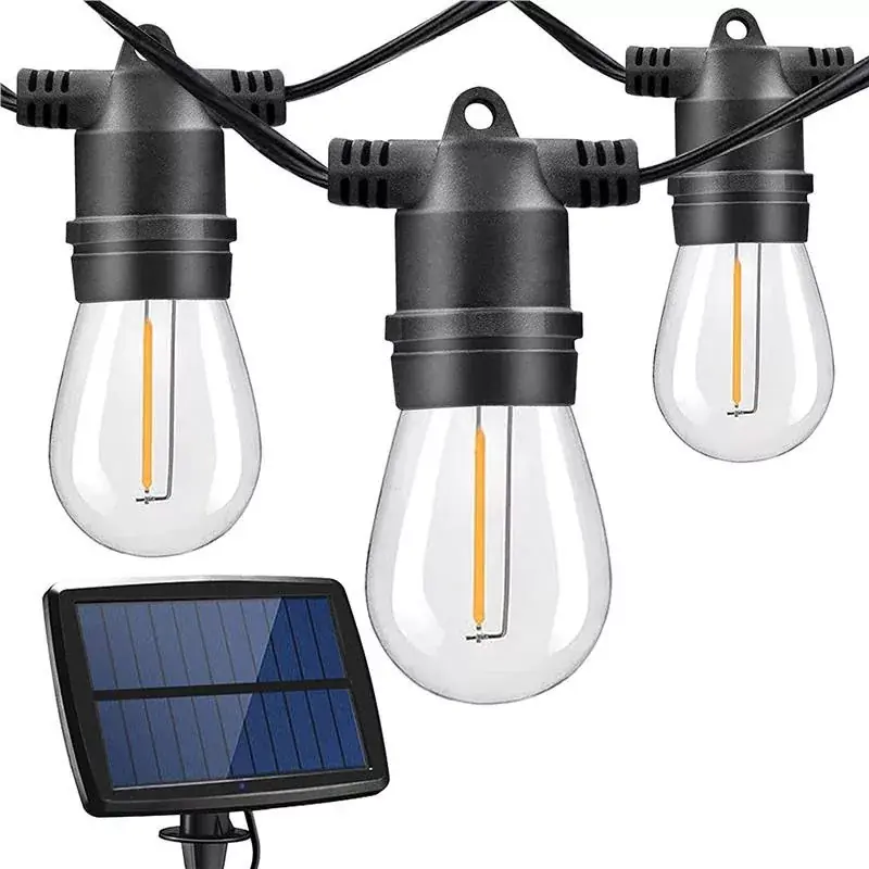 MasterLED Girlanda napelemes 10 LED-es 10 m hosszúságú fényfüzér távirányítóval Biztonságos fizetés