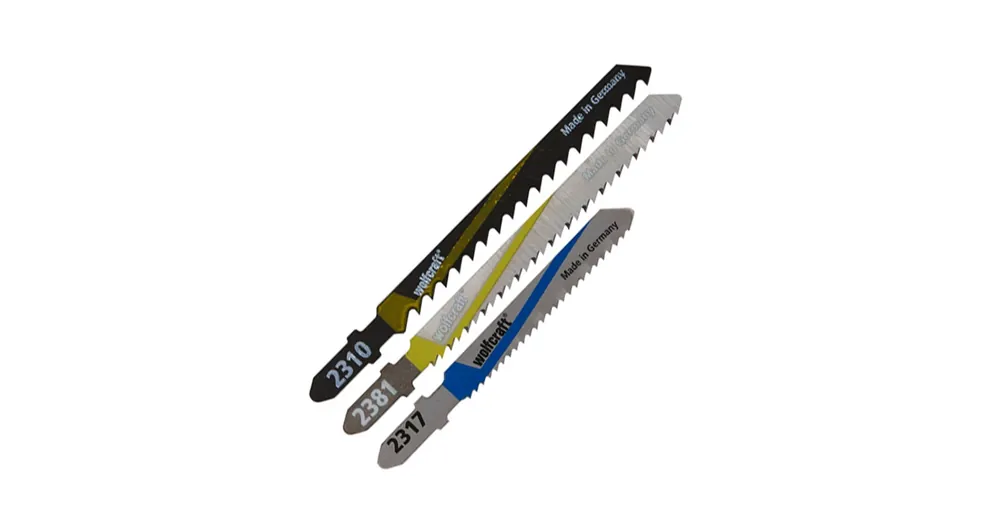 Expressz kézbesítés WOLFCRAFT 2685000 DEKOPÍR FŰRÉSZLAP FÁRA 3DB/CSOMAG