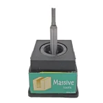 FELSŐMARÓ NÚT D3/10 D6mm SZÁR TÖMÖR VÍDIA MASSIVETOOLS S000306A Azonnali szállítás