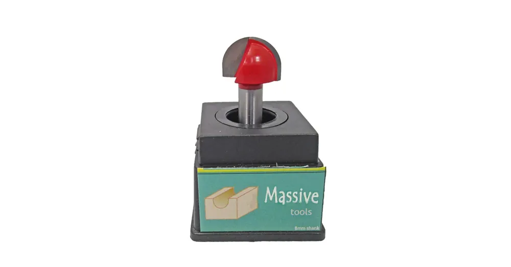 Kedvezményes ár FELSŐMARÓ FÉLKÖR D19*12,7 R9,5 D08mm SZÁR HSS FAIPARI MASSIVETOOLS 061903