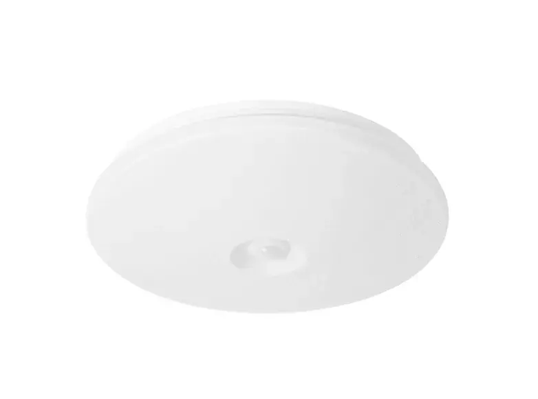 EcoLight LED 24 W-os ø380 mm beépített mozgásérzékelős kerek fehér mennyezeti lámpa IP44-es védettségű Biztonságos fizetés