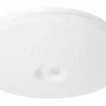 Újdonság EcoLight LED 12 W-os ø260 mm beépített mozgásérzékelős kerek fehér mennyezeti lámpa IP44-es védettségű