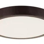Strühm ATUT kör alakú 36W-os LED lámpa wenge 480x480 mm IP44-es védettségű Gyors szállítás