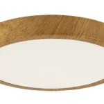 Strühm ATUT kör alakú 36W-os LED lámpa tölgy 480x480 mm IP44-es védettségű Alacsony ár