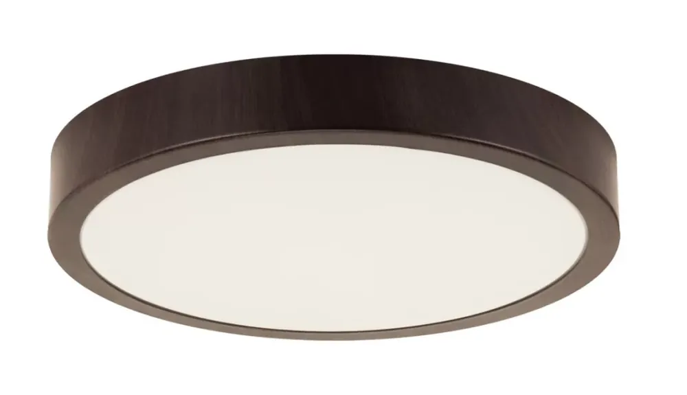 Strühm ATUT kör alakú 24W-os LED lámpa wenge 380x380 mm IP44-es védettségű Akció