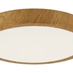 Strühm ATUT kör alakú 24W-os LED lámpa tölgy 380x380 mm IP44-es védettségű Biztonságos vásárlás