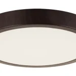 Strühm ATUT kör alakú 18W-os LED lámpa wenge 280x280 mm IP44-es védettségű Expressz szállítás