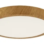 Strühm ATUT kör alakú 18W-os LED lámpa tölgy 280x280 mm IP44-es védettségű Szuper akció
