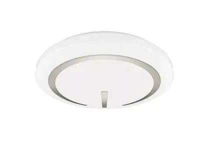 Szuper akció Strühm Falon 48 W-os ø485 mm kerek natúr fehér mennyezeti lámpa IP44-es védettségű