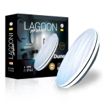 Biztonságos fizetés Lagoon PP series Dune 24 W-os ø390 mm kerek natúr fehér mennyezeti lámpa IP44-es védettségű