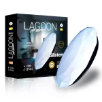 Lagoon PP series Glisten 24 W-os ø390 mm kerek natúr fehér mennyezeti lámpa IP44-es védettségű Alacsony ár