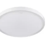 Strühm Fabio 24 W-os ø390 mm kerek natúr fehér mennyezeti lámpa IP44-es védettségű Csak ma