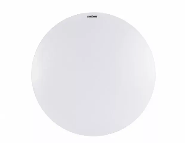 Strühm Uran 18 W-os ø330 mm kerek natúr fehér mennyezeti lámpa IP44-es védettségű Expressz szállítás