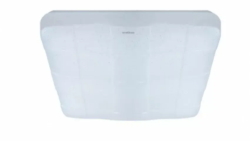 Legjobb ár Strühm Sparta LED 36W-os 430X430mm négyzet alakú natúr fehér mennyezeti lámpa IP44-es védettségű