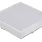 MasterLED Solen 270x270 mm négyzet alakú fehér mennyezeti lámpa E27 foglalattal Expressz szállítás