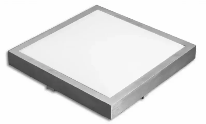 Újdonság MasterLED Solen 18 W-os 320x320 mm négyzet alakú natúrfehér mennyezeti lámpa