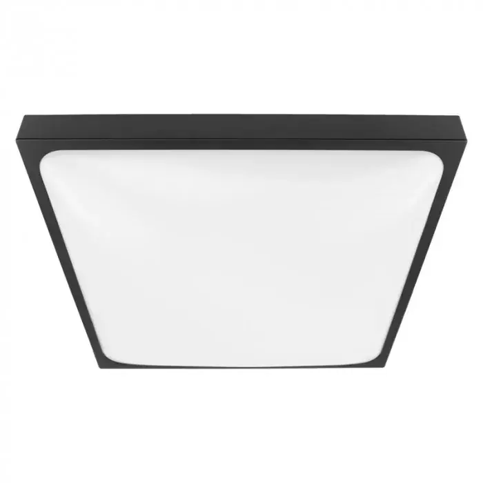 EcoLight ø295 mm négyzet alakú fekete színű mennyezeti lámpa 2xE27-es foglalattal Kihagyhatatlan ajánlat