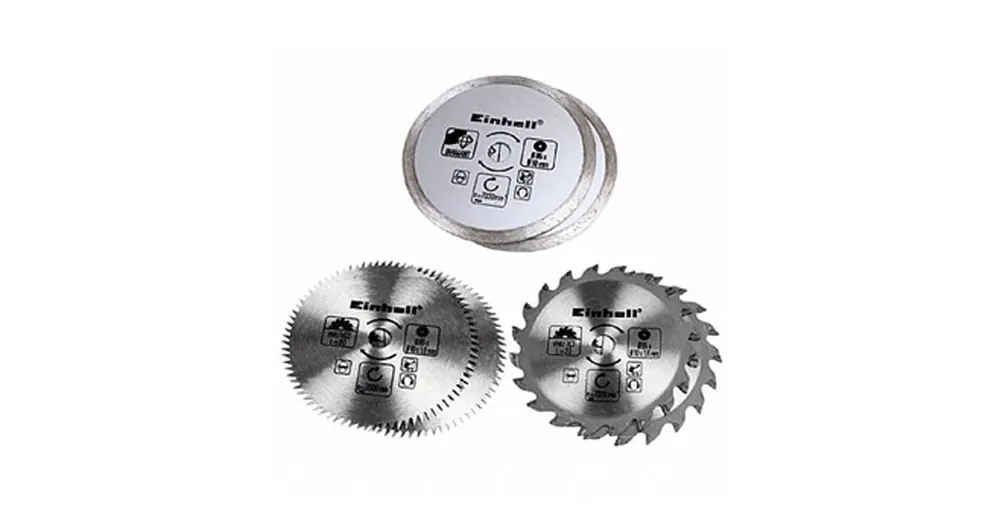 FŰRÉSZTÁRCSA KÉSZLET 6DB BT-CS 860 L -CSEMPE,FA,MŰANYAG EINHELL 4502128 Ne maradj le