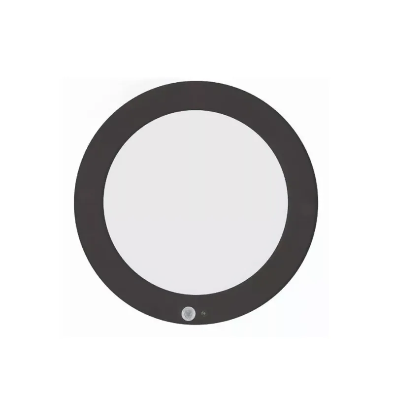 Horoz Martha PRO 18W ø220 mm kerek fekete színű mozgásérzékelős mennyezeti lámpa Biztonságos vásárlás