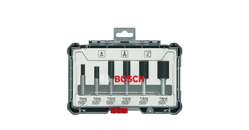 BOSCH 2607017465 HORONYMARÓ KÉSZLET 6DB 6-os befogás D6-8-10-12-16-20 Biztonságos fizetés