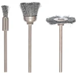 Csak ma BOSCH 2609256554 DRÓTKEFE KÉSZLET 3DB-OS ACÉL DRÓTBÓL MINI
