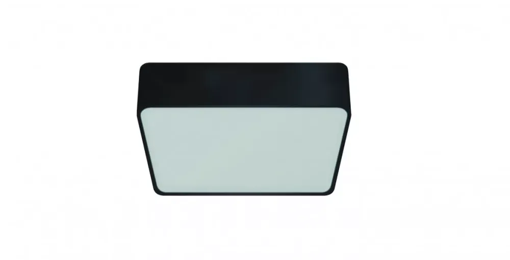 Prémium Strühm Totem 16 W-os 300x300 mm négyzet alakú natúr fehér mennyezeti lámpa IP20-as védettségű