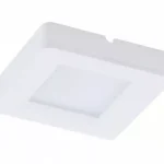 Strühm Iga 1 8 W-os 70x70 mm négyzet alakú natúr fehér dekoratív mennyezeti lámpa Legkelendőbb
