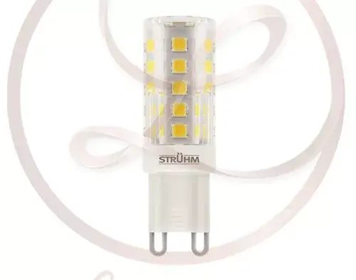 Expressz kézbesítés Strühm Bob G9 foglalatú 4 W-os SMD LED izzó natúr fehér