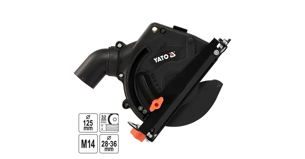 YATO 82986 KÖRFŰRÉSZ FELTÉT ADAPTER 125mm SAROKCSISZOLÓKHOZ Expressz szállítás