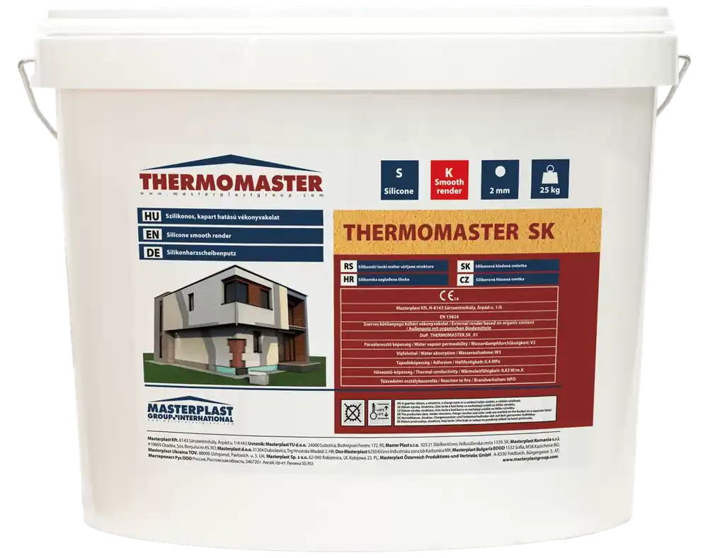 Masterplast THERMOMASTER szilikon vékonyvakolat Prémium