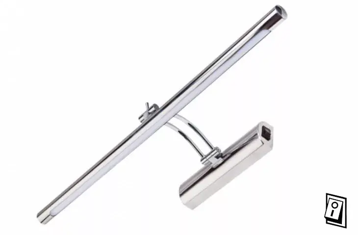 Strühm Anka 12w-os 850 lm 50X550 mm natúr fehér króm színű tükör feletti lámpa Kedvezmény