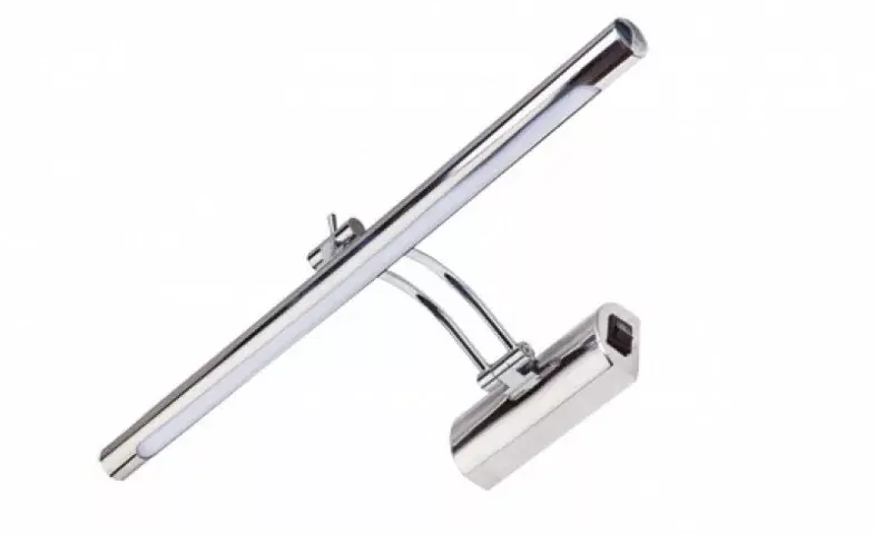 Strühm Anka 8w-os 570 lm 45X400 mm natúr fehér króm színű tükör feletti lámpa Azonnali szállítás
