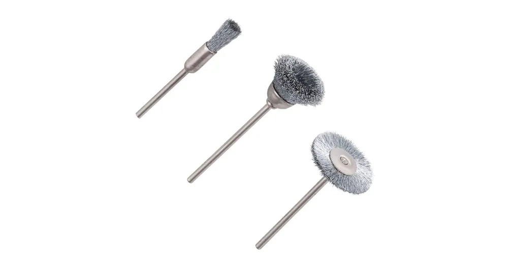 Ajánlat WOLFCRAFT 2114000 DRÓTKEFE KÉSZLET 3DB-OS ACÉL DRÓTBÓL MINI