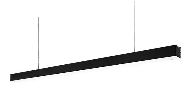 MasterLED 40 W-os 120cm-es IP40-es védettségű fekete függesztett lámpa Szuper akció