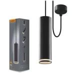 Videx TATUM fekete függesztett lámpa keret GU10-es foglalattal Outlet