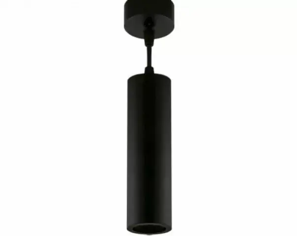 Kiárusítás Strühm Wespa henger alakú GU10 foglalatú fekete színű ø60 mm függesztett lámpa