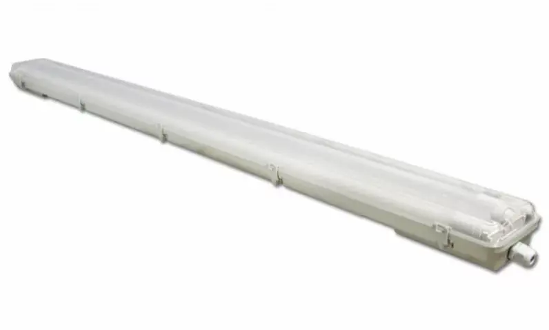 Nézd meg most MasterLED 120 cm-es armatúra 2x18 W-os víztiszta fedéllel hideg fehér LED fénycsövekkel