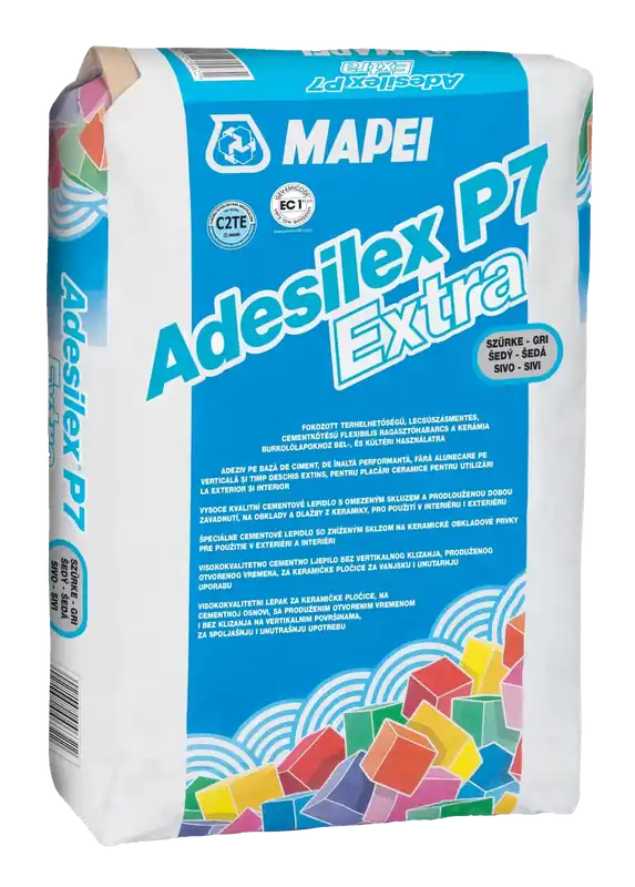 Végkiárusítás Mapei Adesilex P7 Extra szürke 25 kg